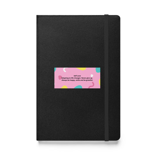 Hardcover bound notebook