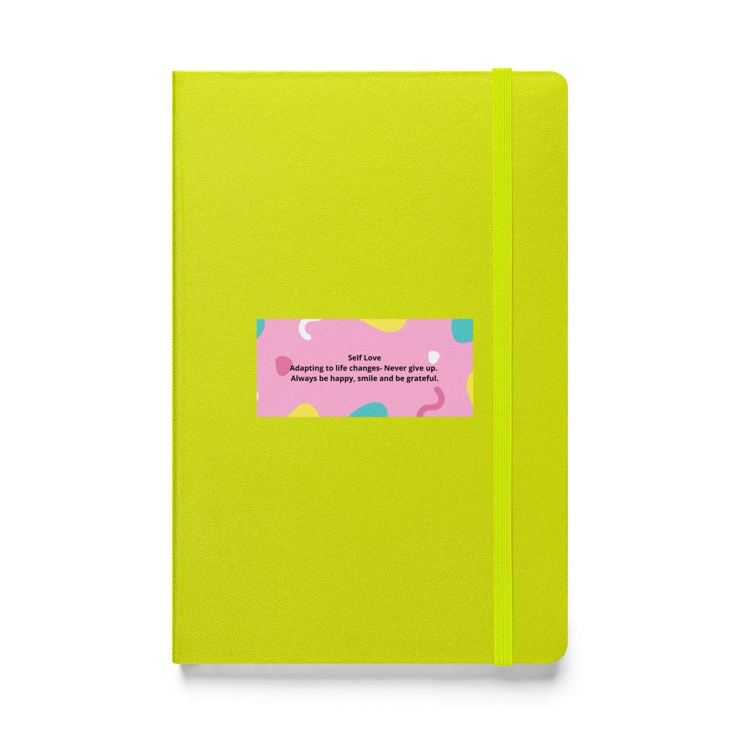 Hardcover bound notebook