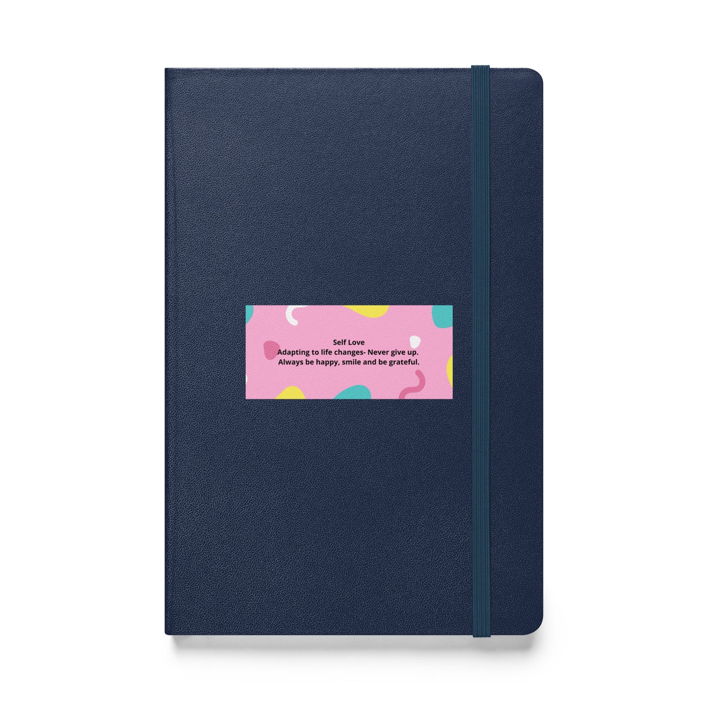 Hardcover bound notebook