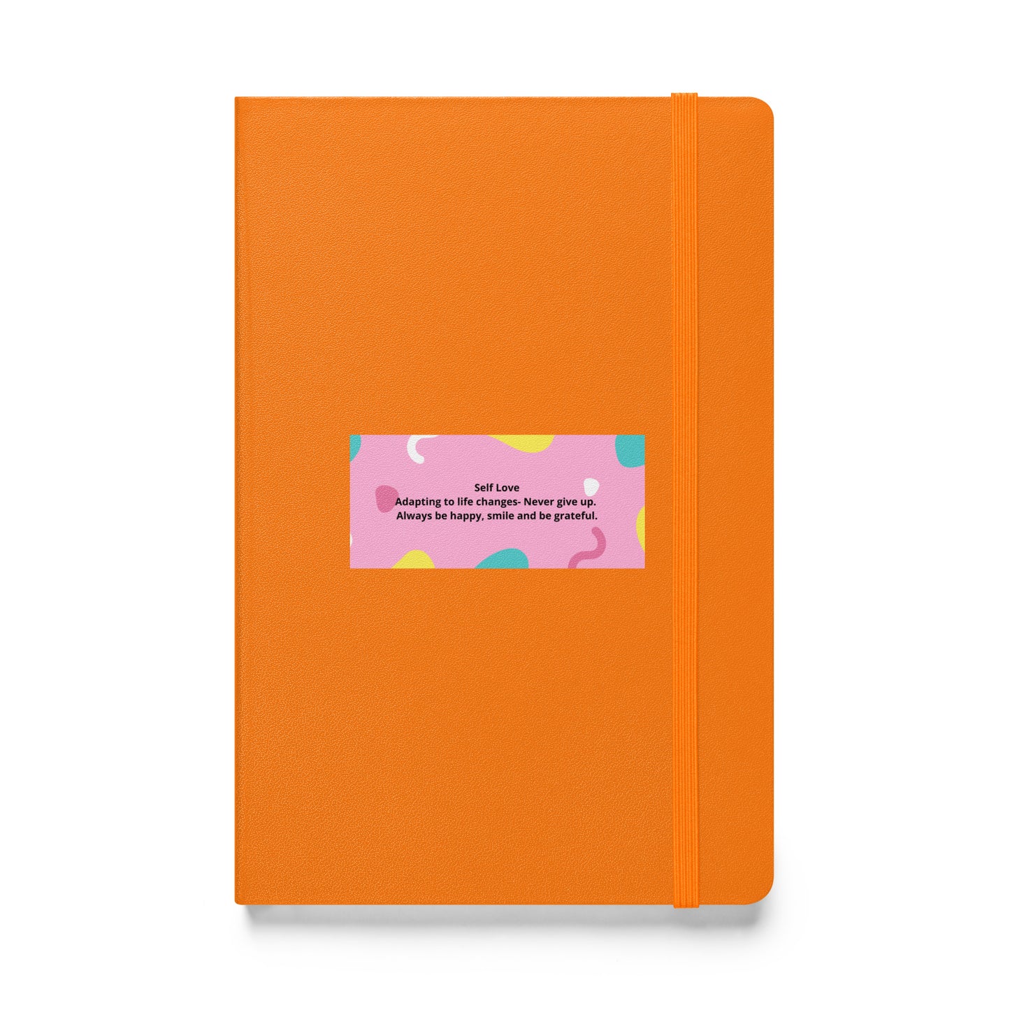 Hardcover bound notebook