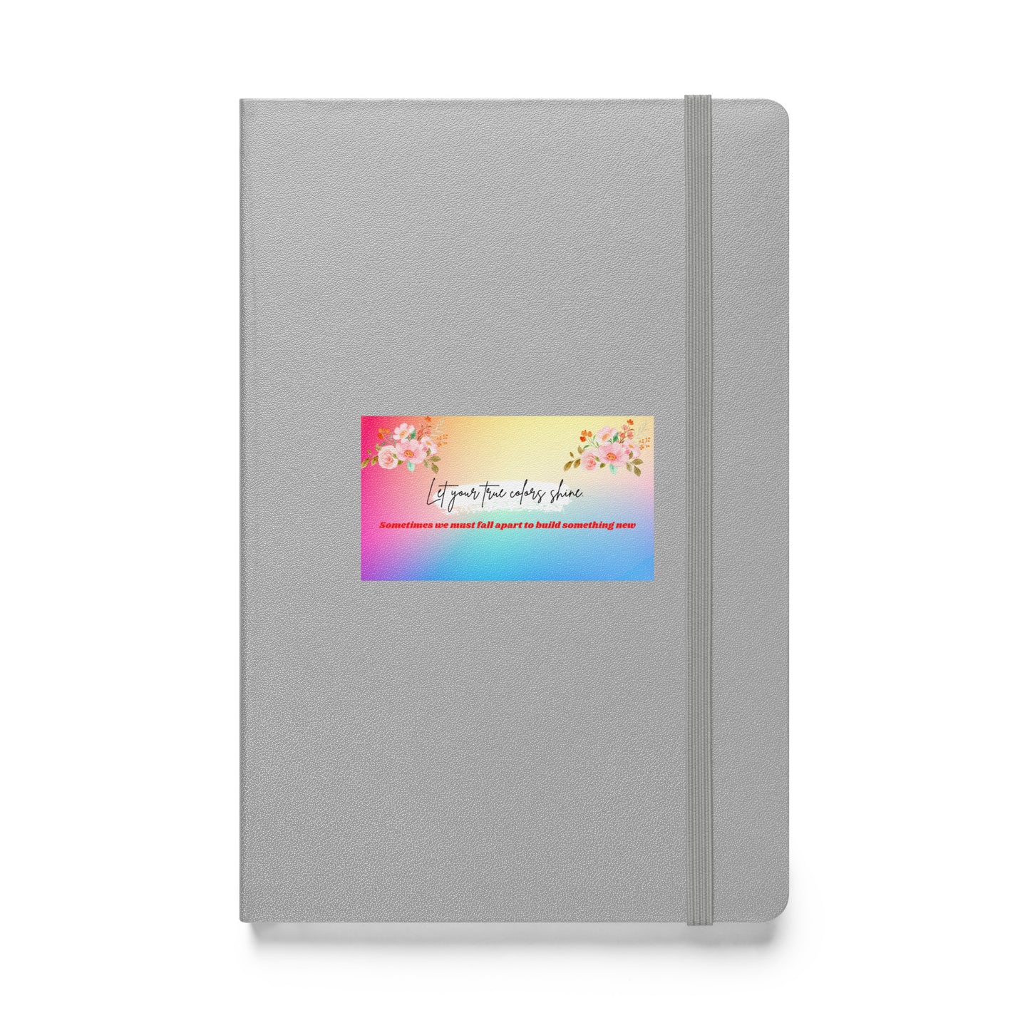 Hardcover bound notebook