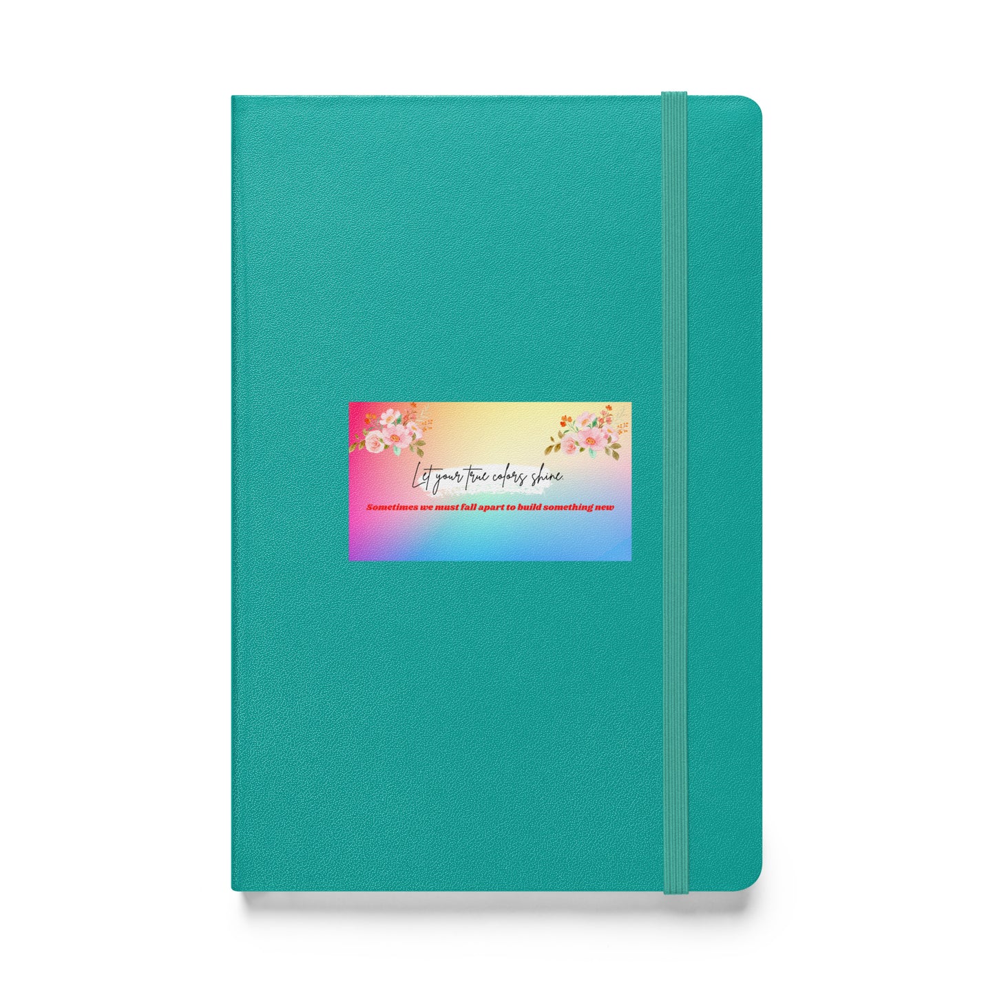 Hardcover bound notebook