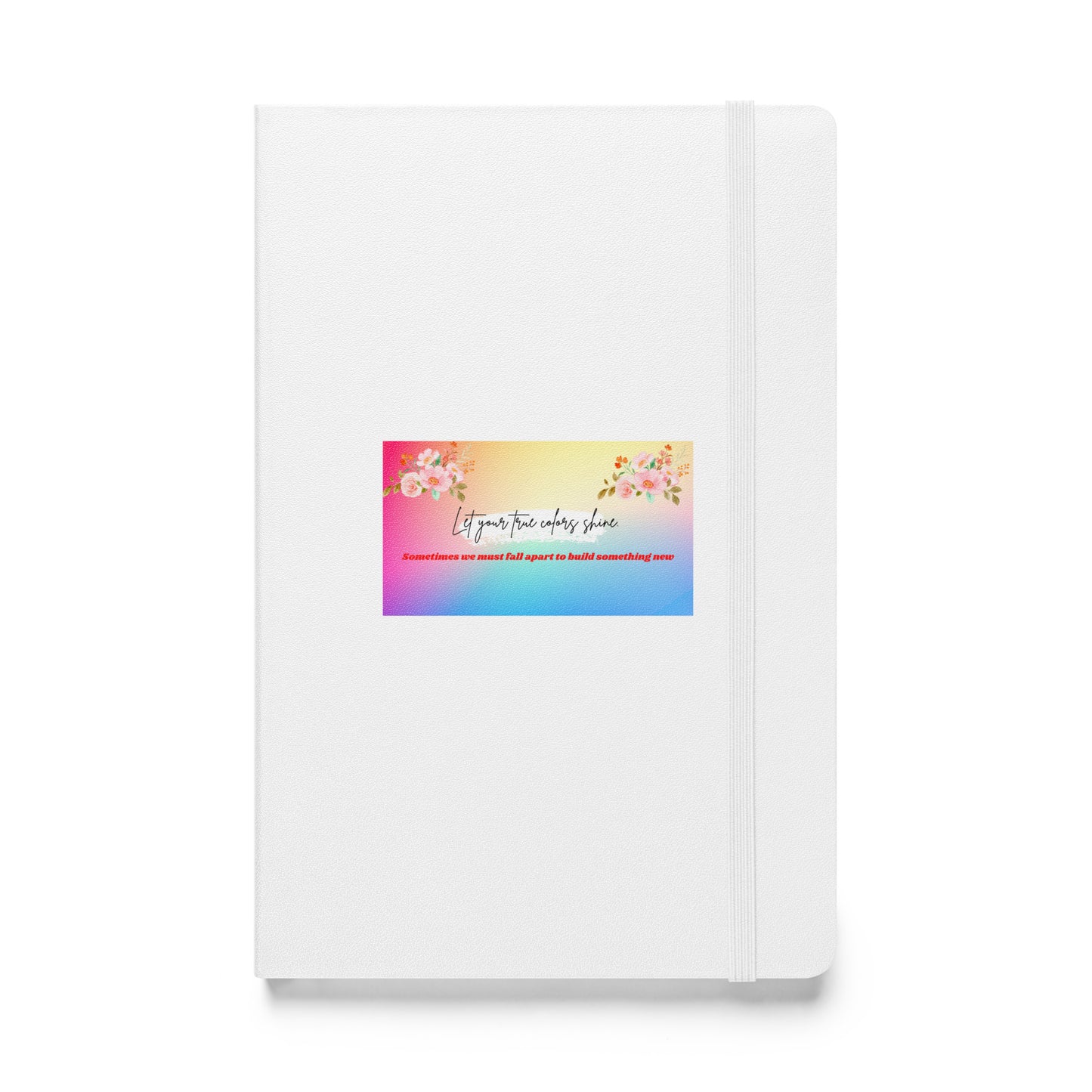 Hardcover bound notebook