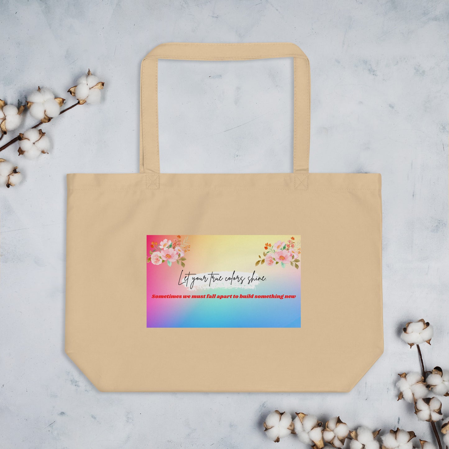 Large Organic Tote Bag